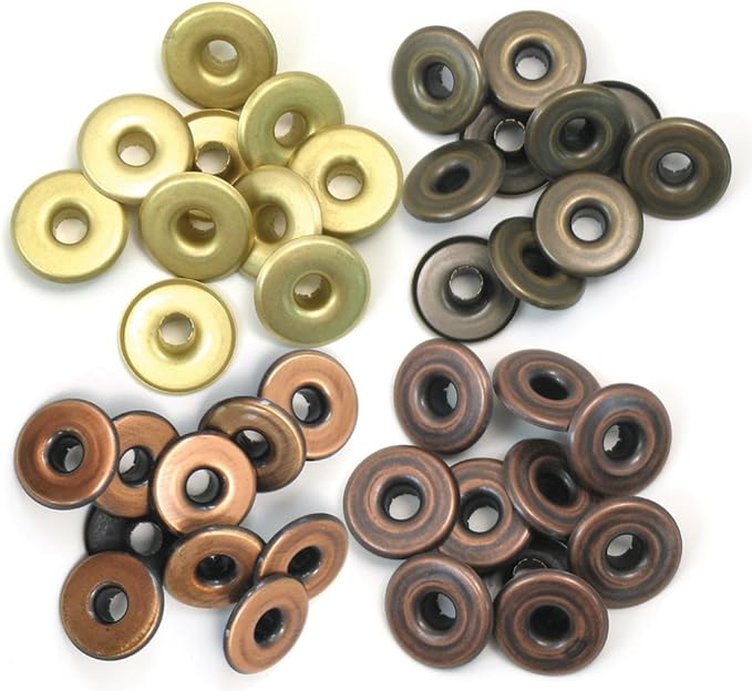 Wide Eyelets Warm Metal – We R Memory Keepers (imagen 2)