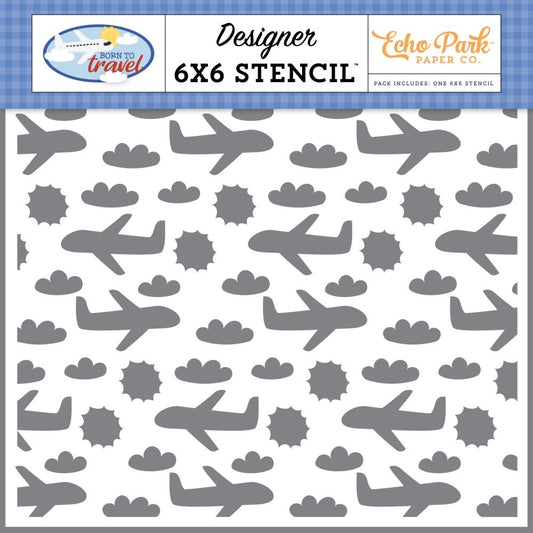 Fly Away Stencil – Echo Park