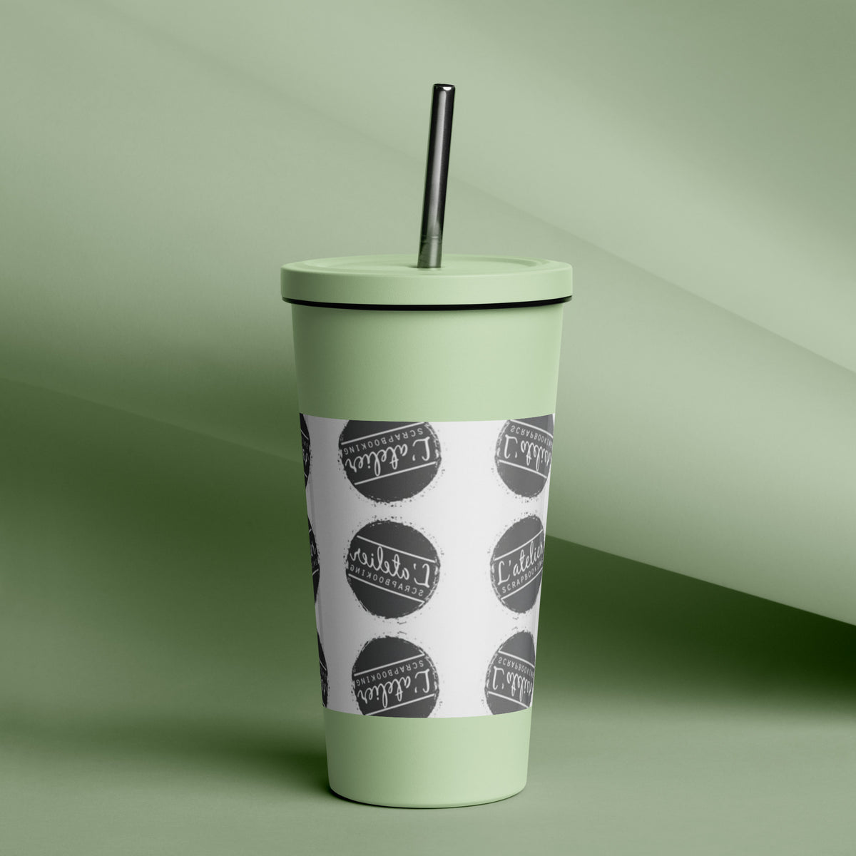 Vaso Térmico con Pajita – L'atelier Scrapbooking (imagen 7)