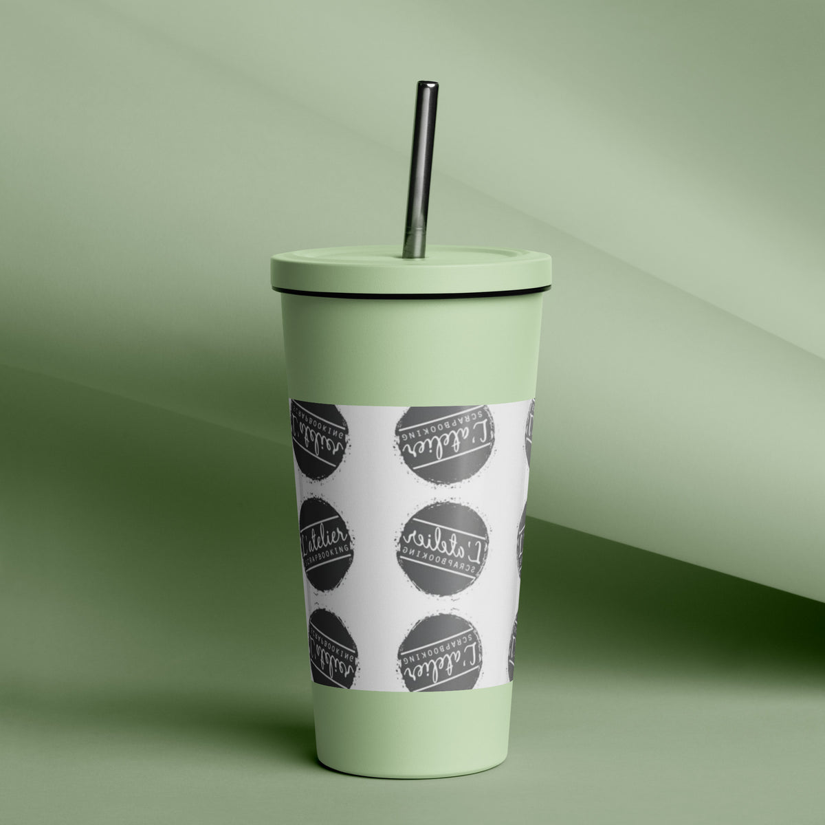 Vaso Térmico con Pajita – L'atelier Scrapbooking (imagen 8)