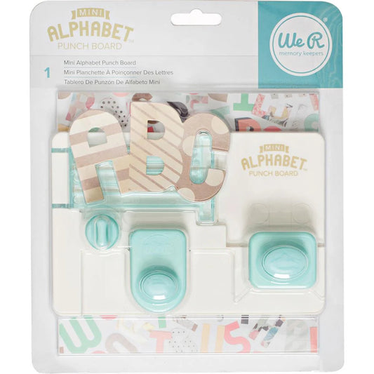 Mini Alphabet Punch Board – We R Memory Keepers