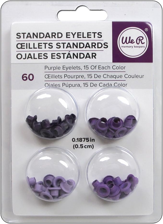 Standar Eyelets Purple WRMK – We R Memory Keepers