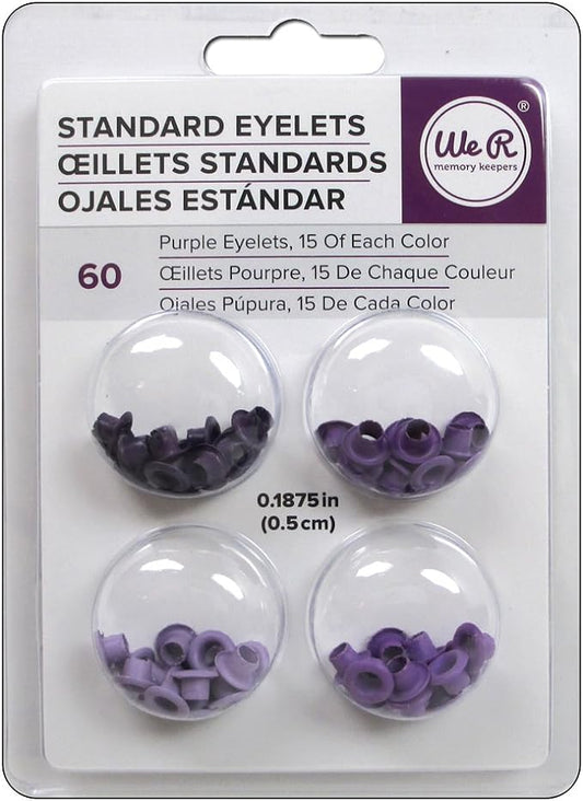 Standar Eyelets Purple WRMK – We R Memory Keepers