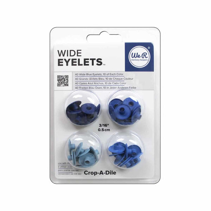 WIDE EYELETS BLUE WRMK