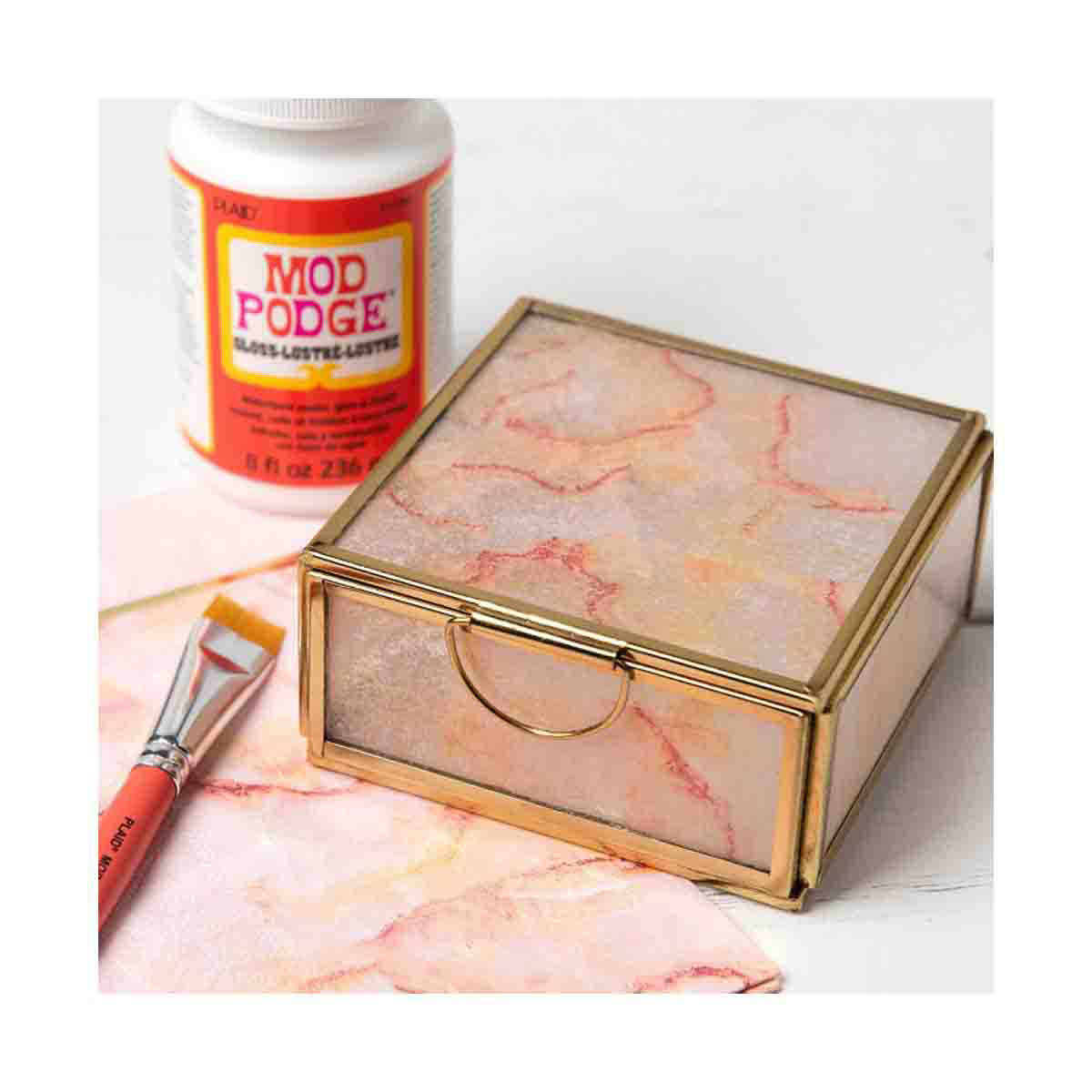 Mod Podge Brillante – L'atelier Scrapbooking (imagen 3)