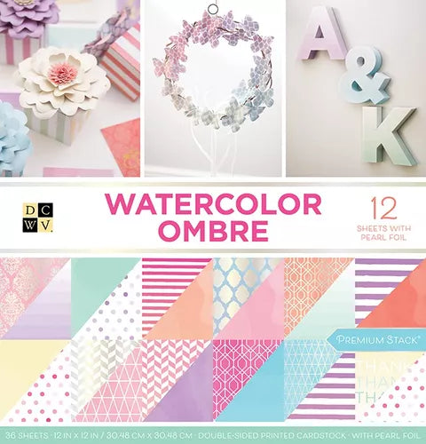 PAPER WATERCOLOR OMBRE PAD