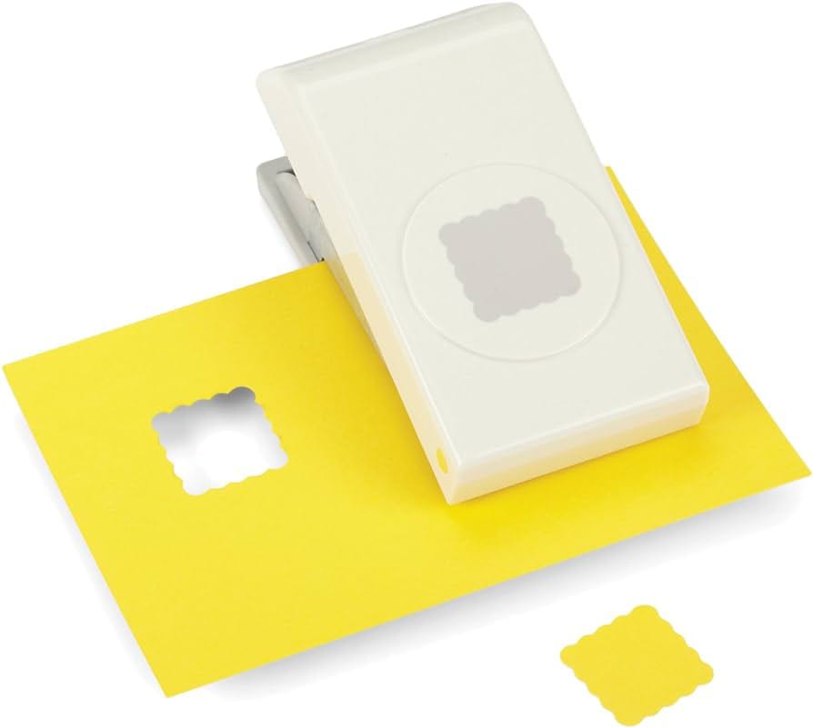 EK 0.5" Scalop Square Punch – EK Success