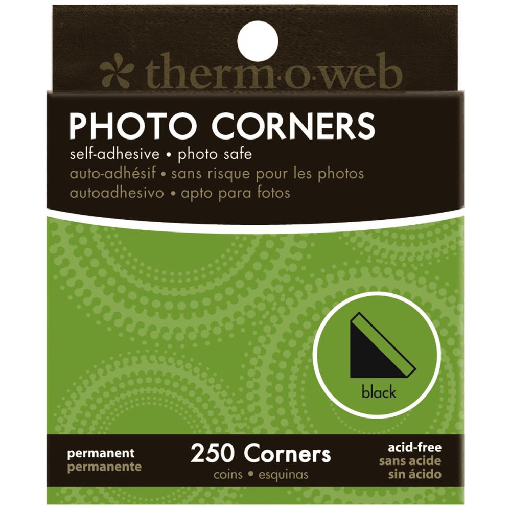 Esquineros Adhesivos para Fotos (negro) â€“ L'atelier Scrapbooking