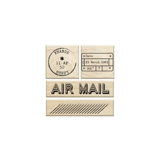 France Air Stamp – Diverstamp