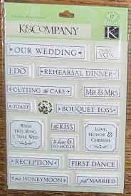 WEDDING STICKERS