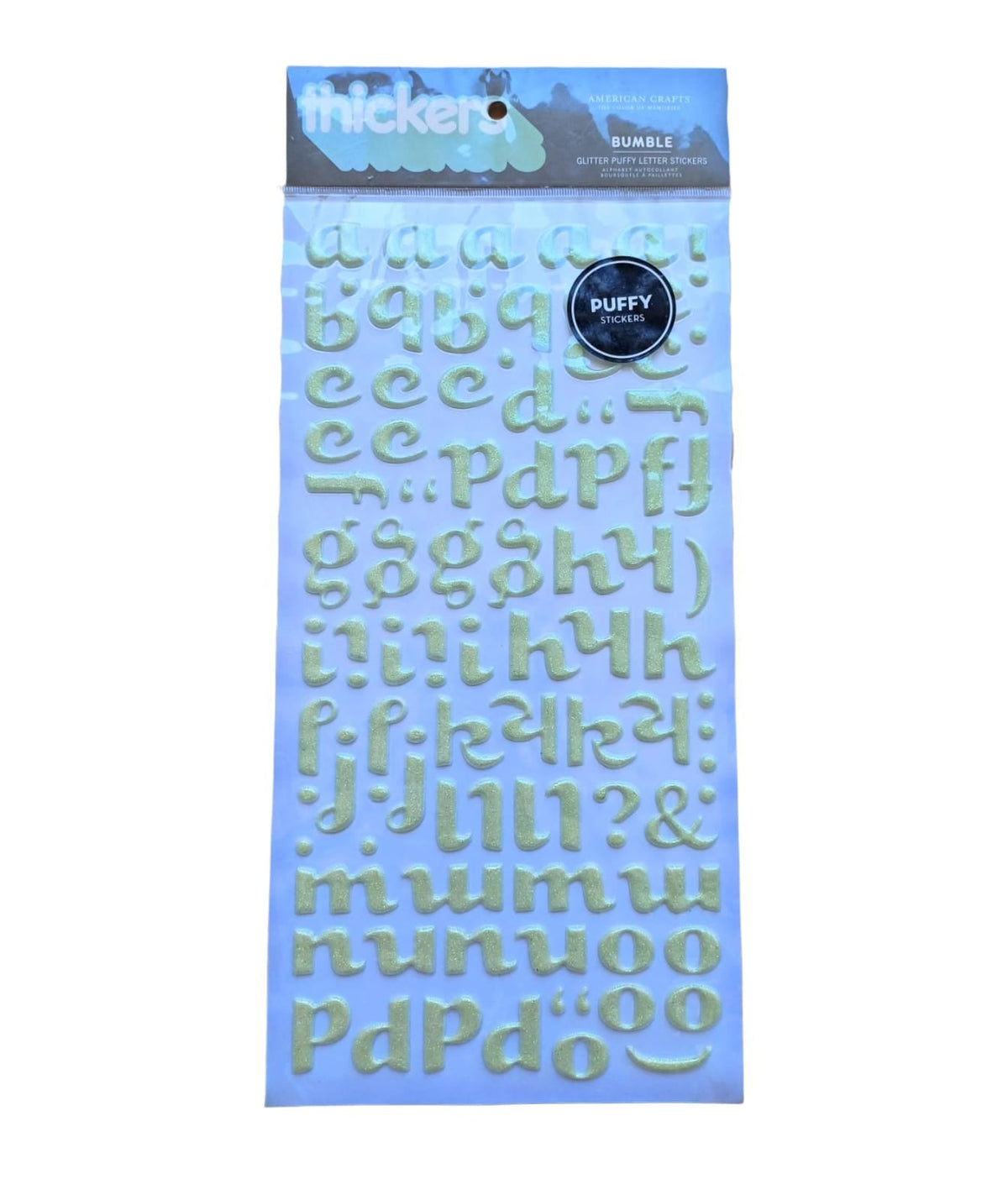 ABC Bumble Mint – American Crafts