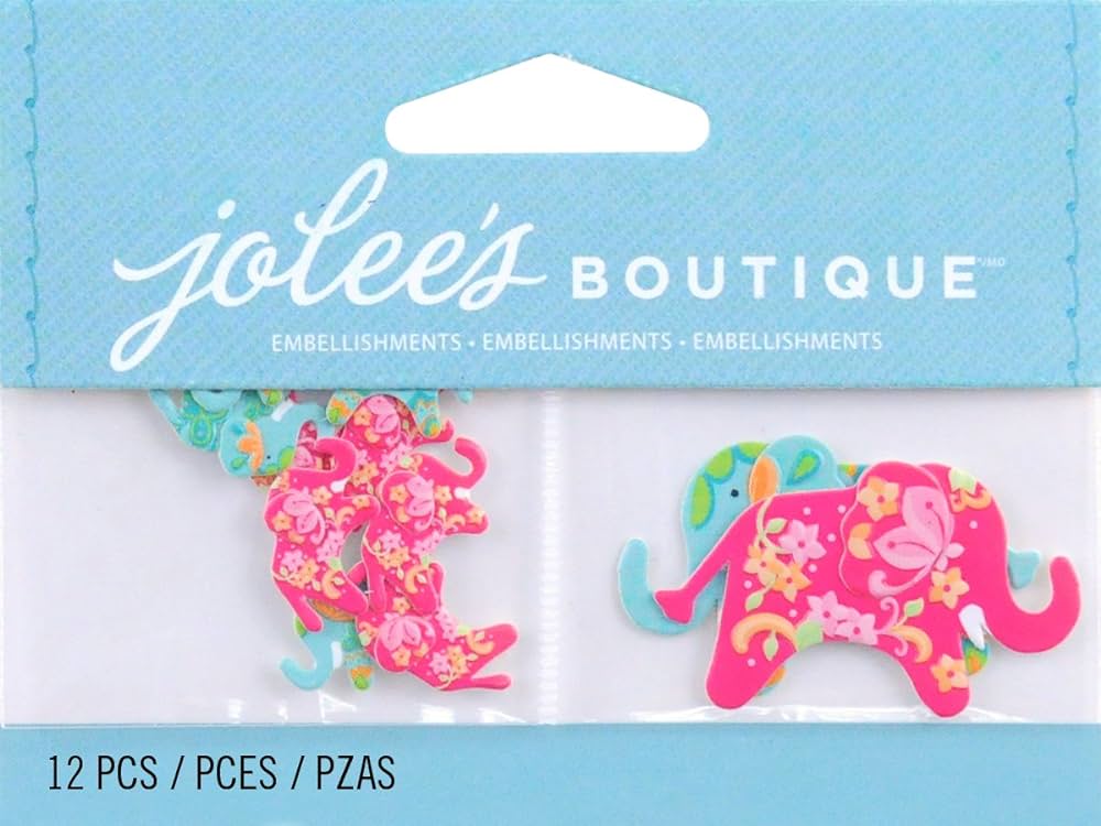 Mini Elephants Jolee – American Crafts