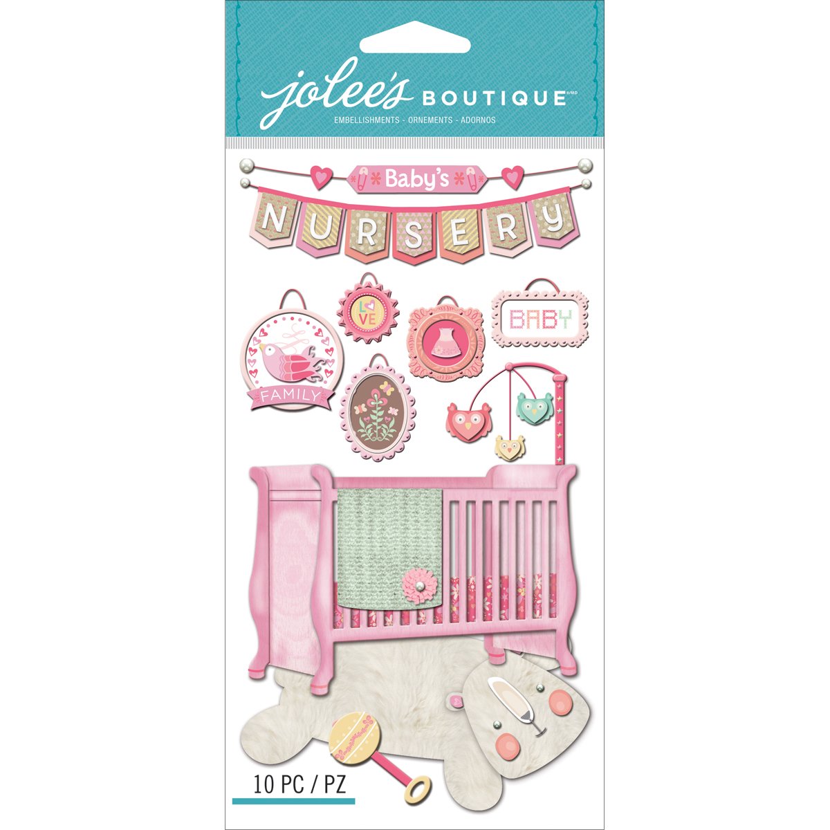 Baby Girl Nursery Jolee – American Crafts