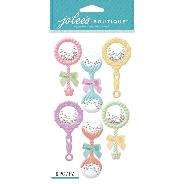 Baby Rattle Snow Globes Jolee – EK Success