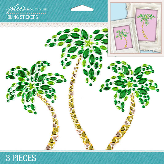 Palm Trees Bling Jolee – American Crafts