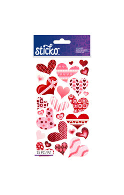Funky Hearts Sticko – EK Success