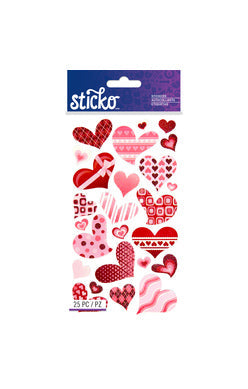 FUNKY HEARTS STICKO