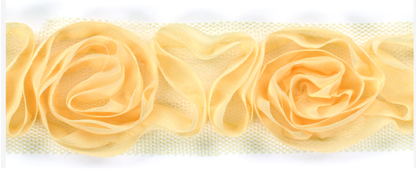 Butter Rose Ribbon – American Crafts