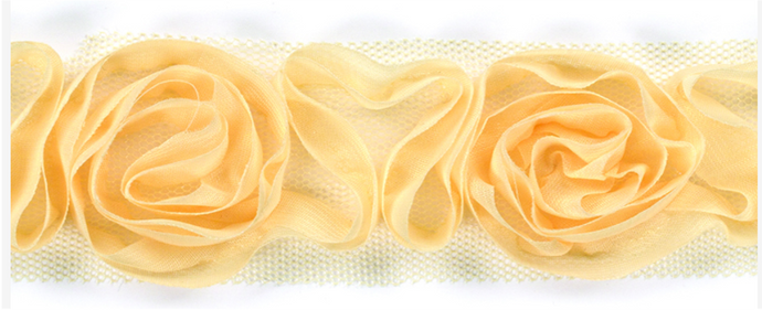 BUTTER ROSE RIBBON