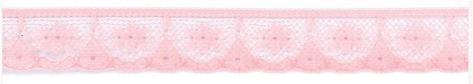 BLUSH  LACE RIBBON