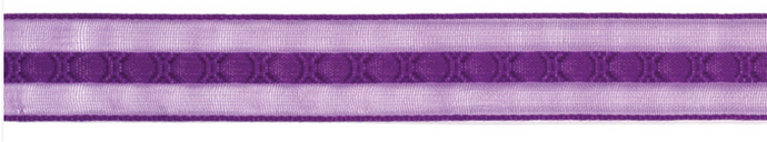 GRAPE SHEER RIBBON