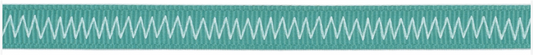 Aqua Stitches Ribbon – American Crafts