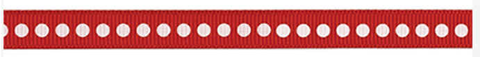 Crimson Dots Ribbon – American Crafts