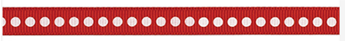 CRIMSON DOTS RIBBON