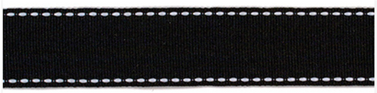 Black Stitches Ribbon – American Crafts