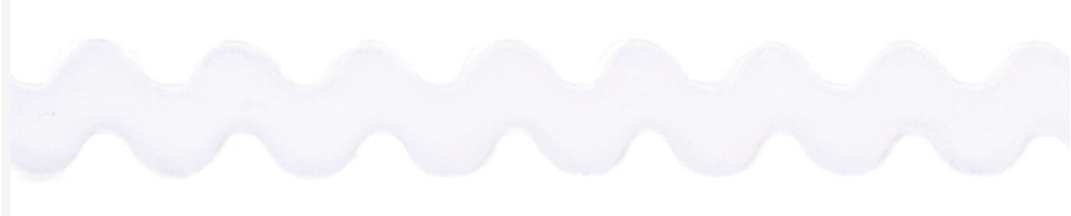 WHITE VELVET RICK RACK RIBBON – latelierscrapbooking