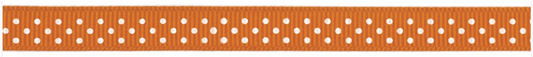 Apricot Dots Ribbon – American Crafts