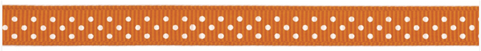 APRICOT DOTS RIBBON