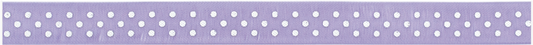 Lavender Dots Sheer Ribbon – American Crafts