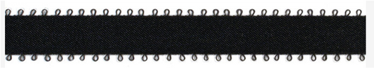 Black Picot Edges Ribbon – American Crafts