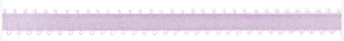 LILAC SATIN PICOT EDGES RIBBON