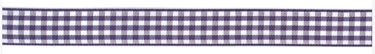 Plum Gingham Ribbon – American Crafts