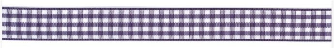 PLUM GINGHAM RIBBON