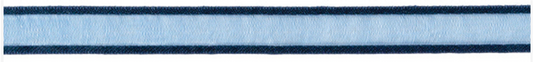Denim Sheer Satin Edge Ribbon – American Crafts