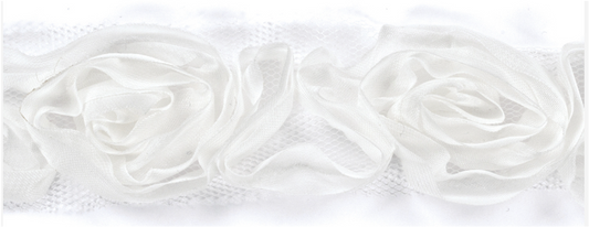 White Rose Ribbon – American Crafts