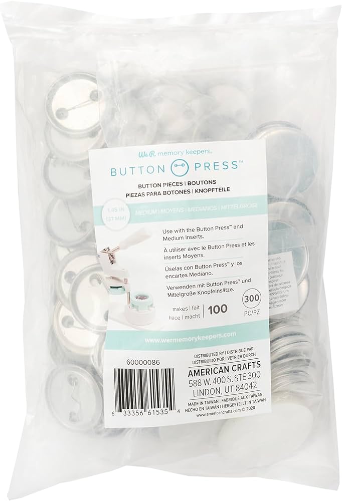 Medium Buttons 100 Pz – We R Memory Keepers