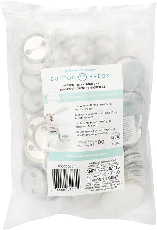 Medium Buttons 100 Pz – We R Memory Keepers