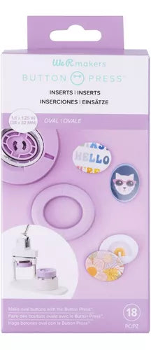 Oval Insert Button Press – We R Memory Keepers