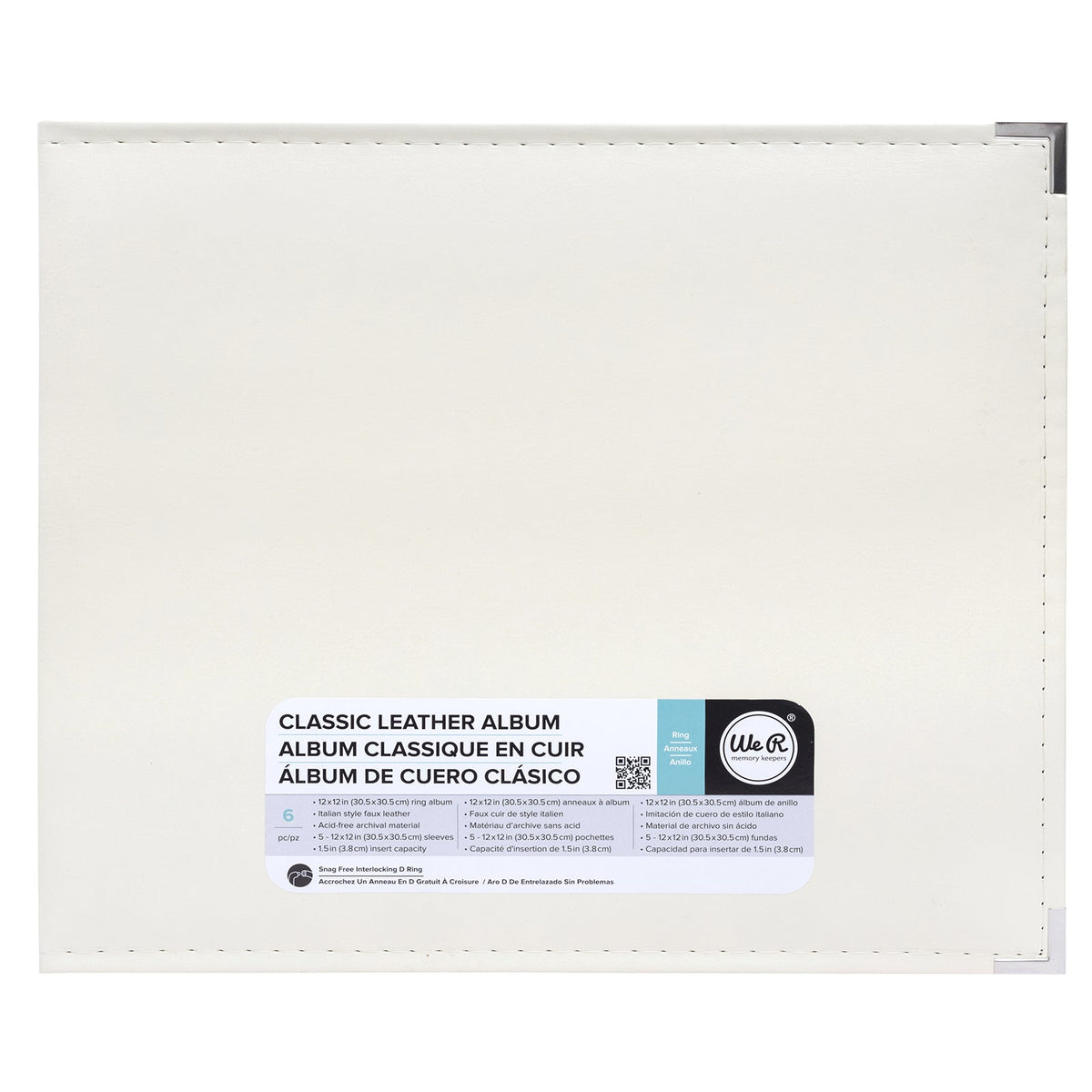 Vanilla Leather Scrapbooking Album – American Crafts