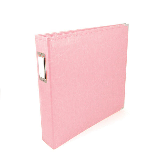 Pretty Pink Leather Scrapbooking Album – American Crafts