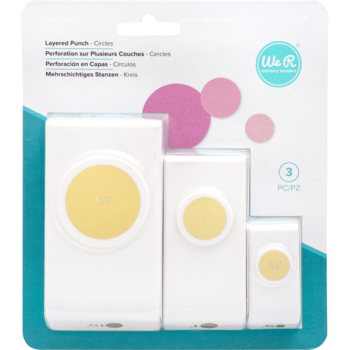 Circle Nesting Punch 3SET – We R Memory Keepers