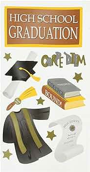 High School Grad Sticko – American Crafts