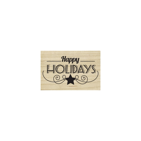 Happy Holidays Stamp – Diverstamp