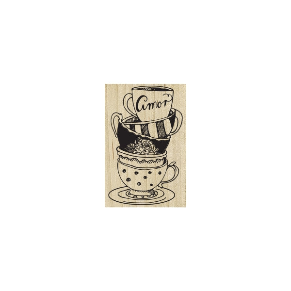 Pila de Tazas Stamp – Diverstamp