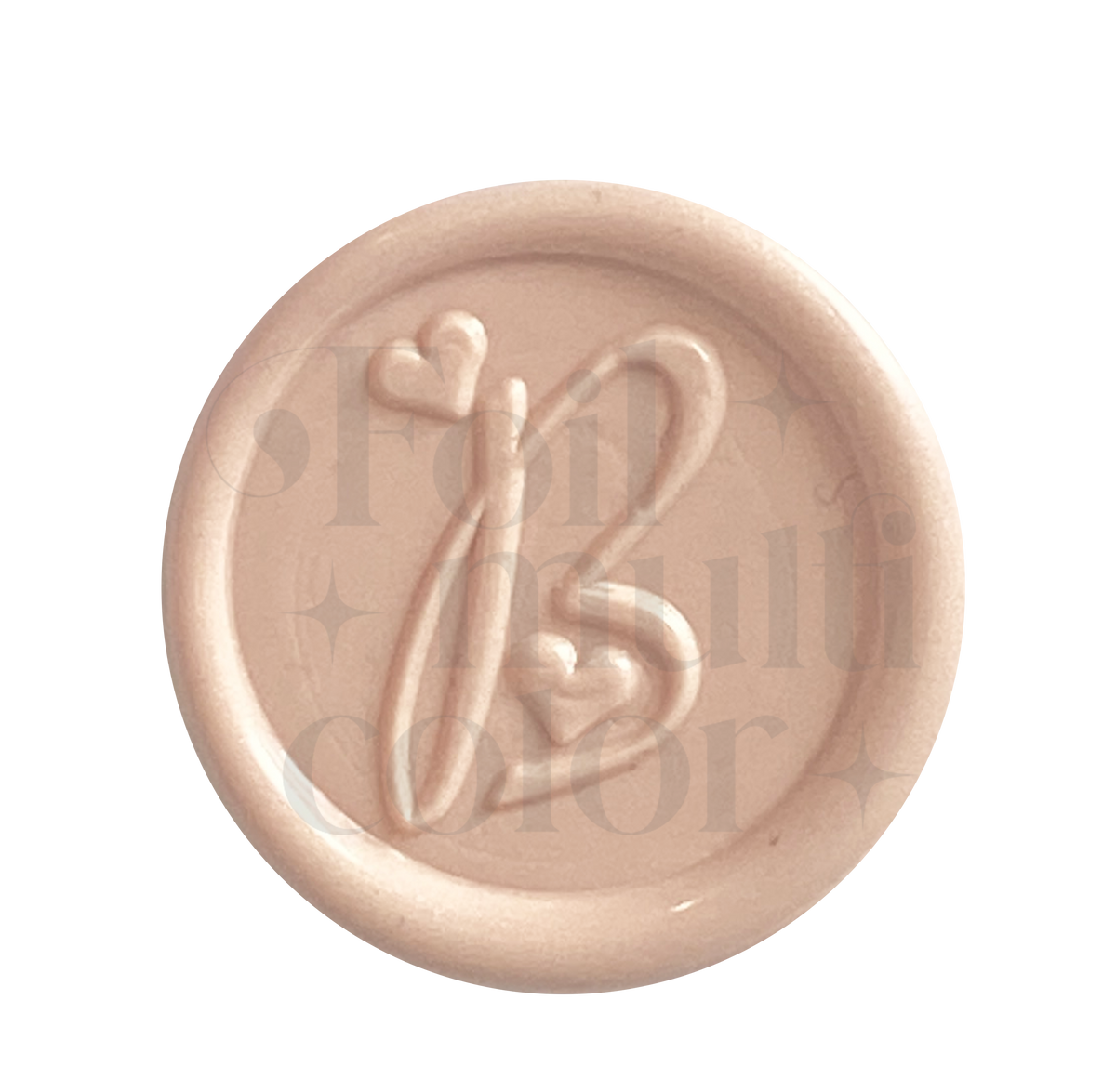 Abecedario Love "b" Cabezal – Foil Multicolor