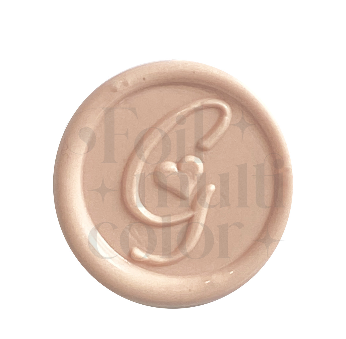 Abecedario Love "g" Cabezal – Foil Multicolor